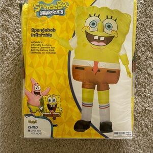 SpongeBob Inflatable Costume!
